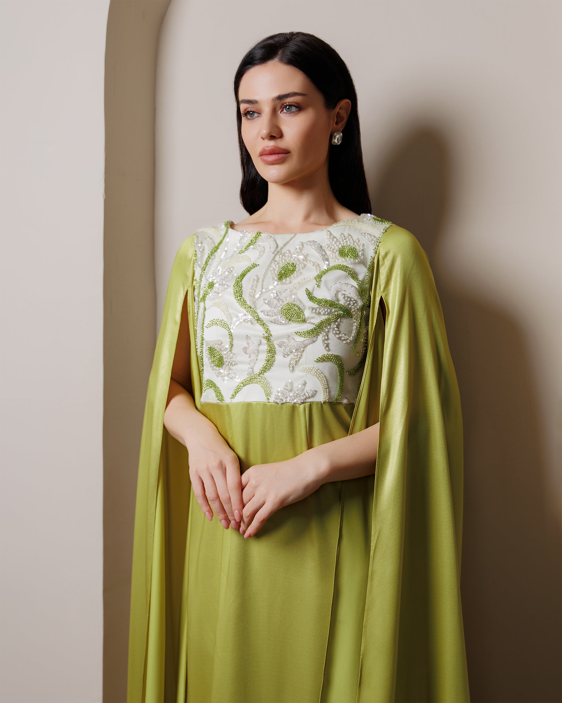 Amira Cape Dress