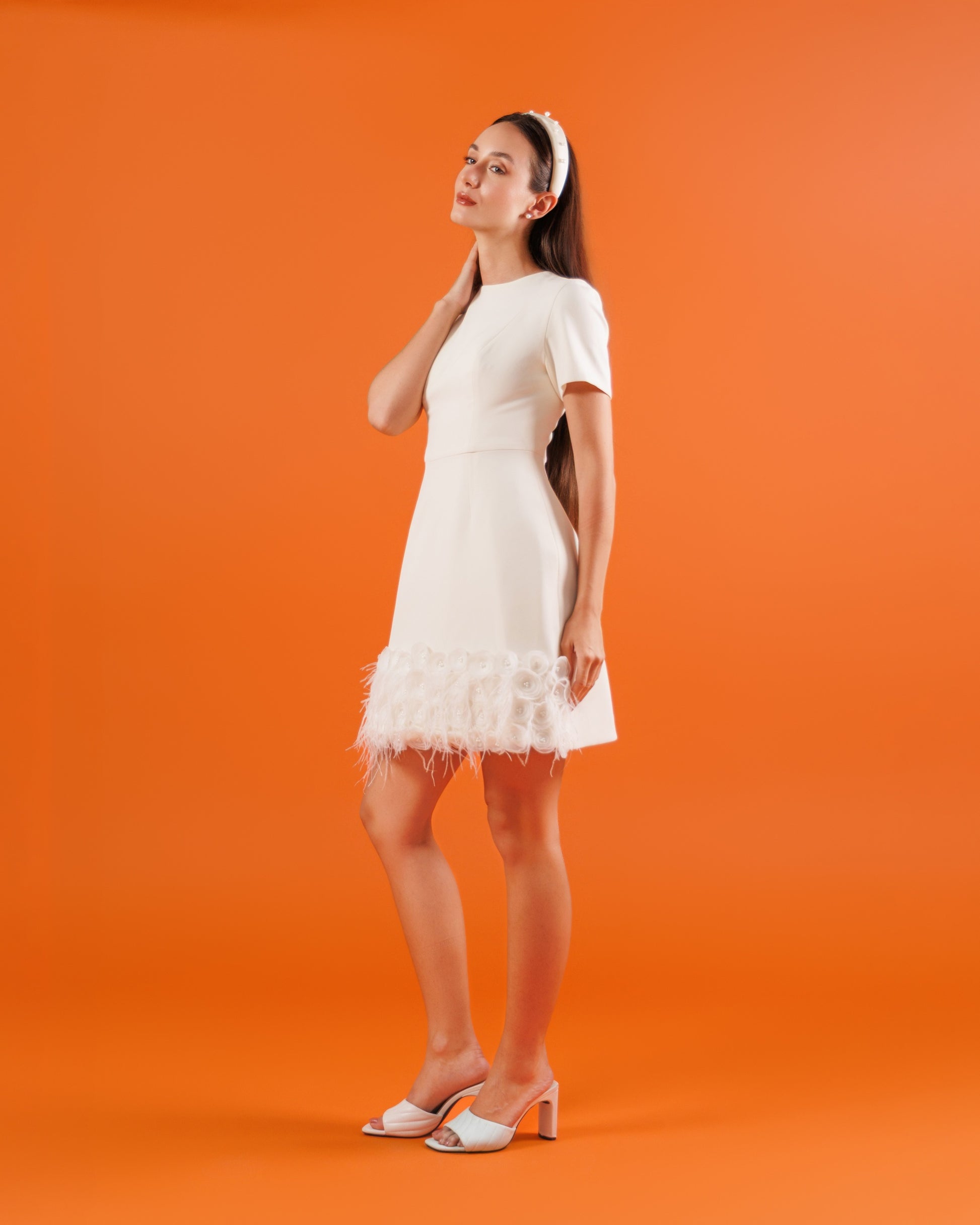 Elegant Pearl Dress