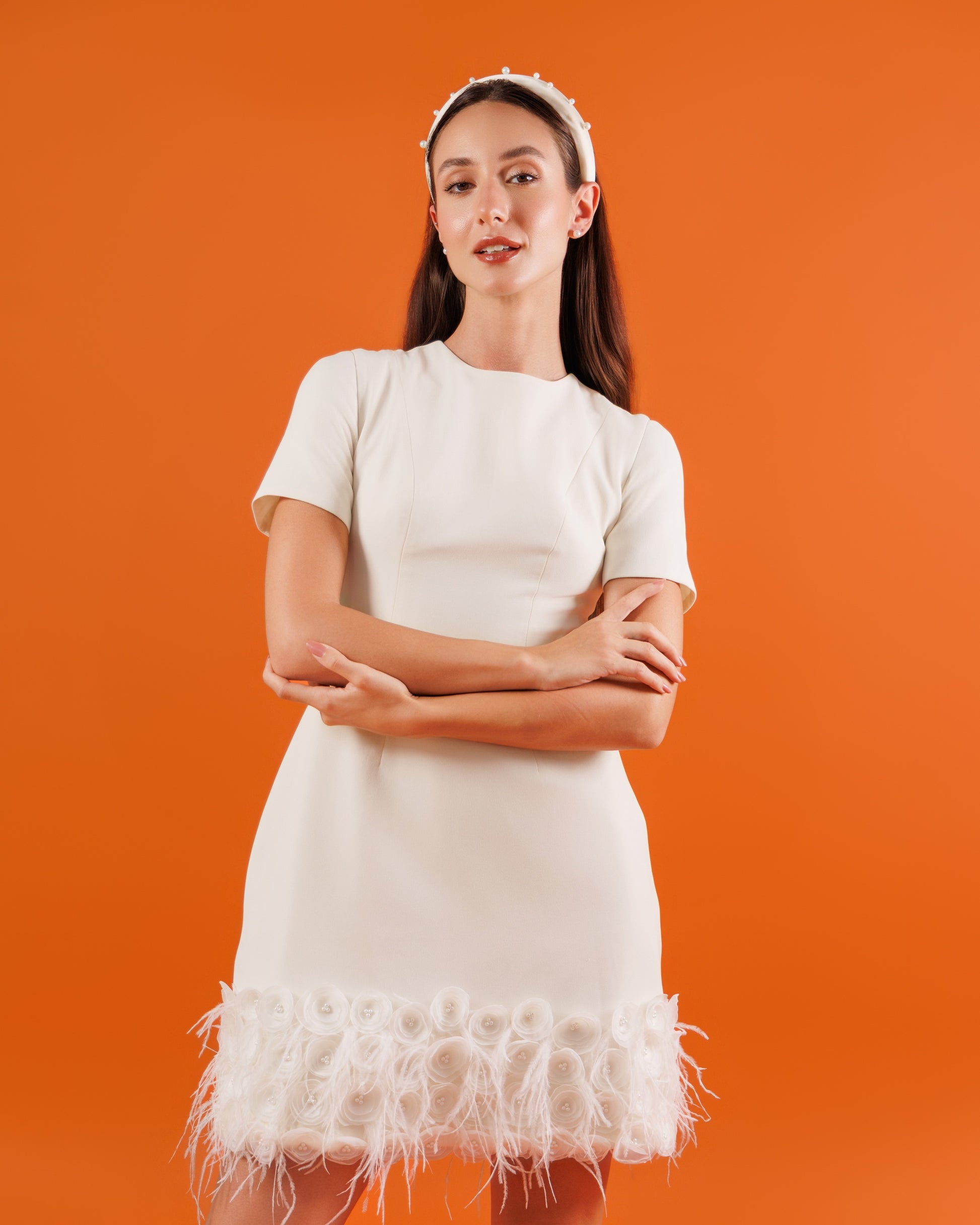 Elegant Pearl Dress