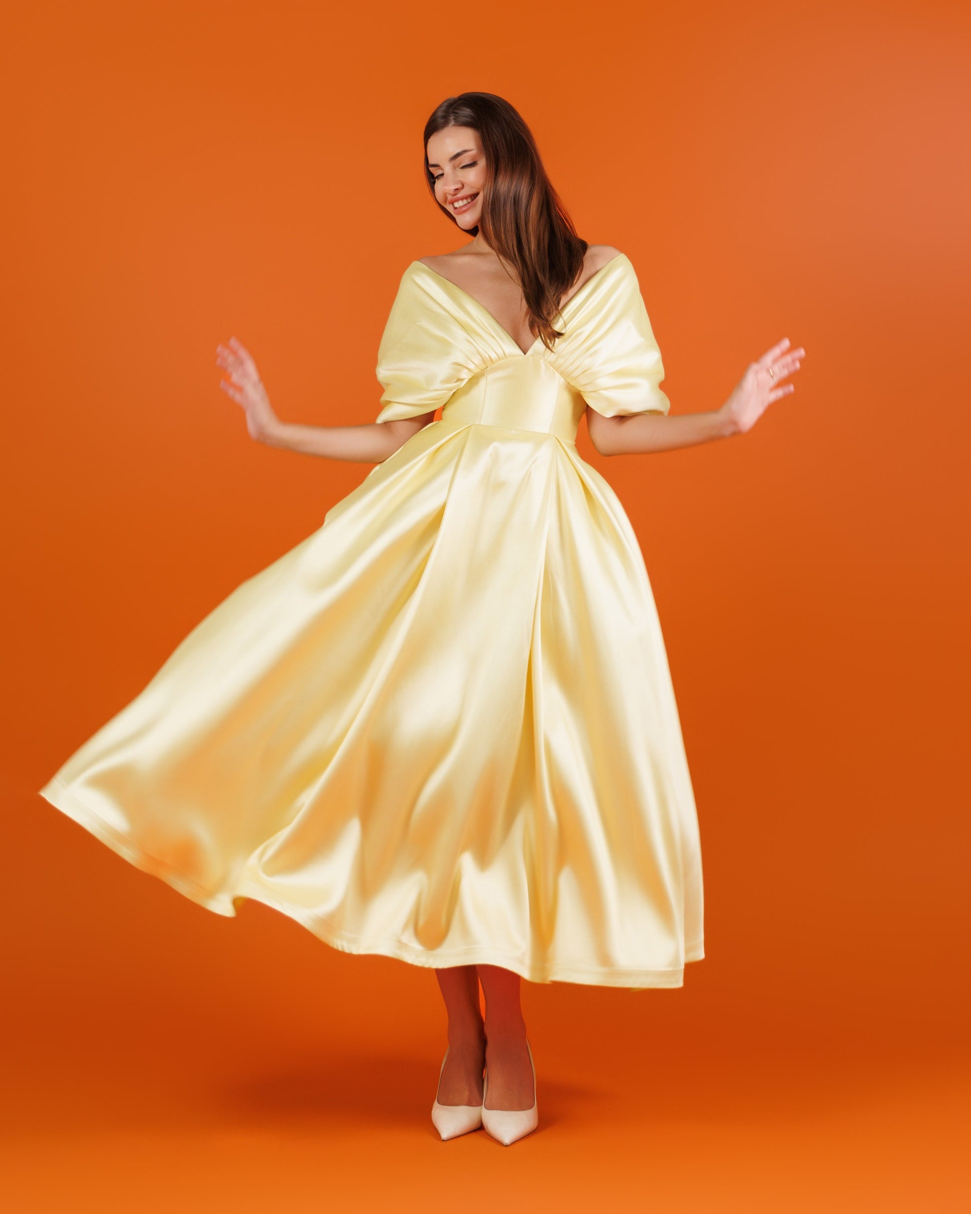 Summer Gold Dress
