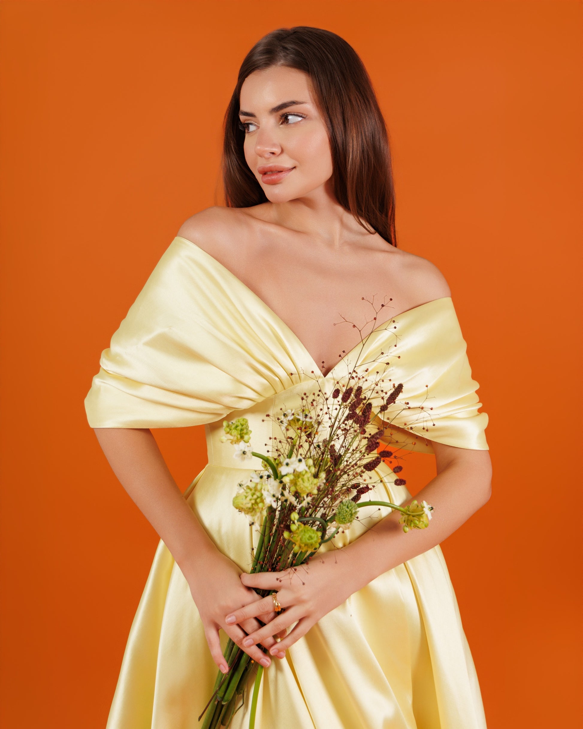 Summer Gold Dress