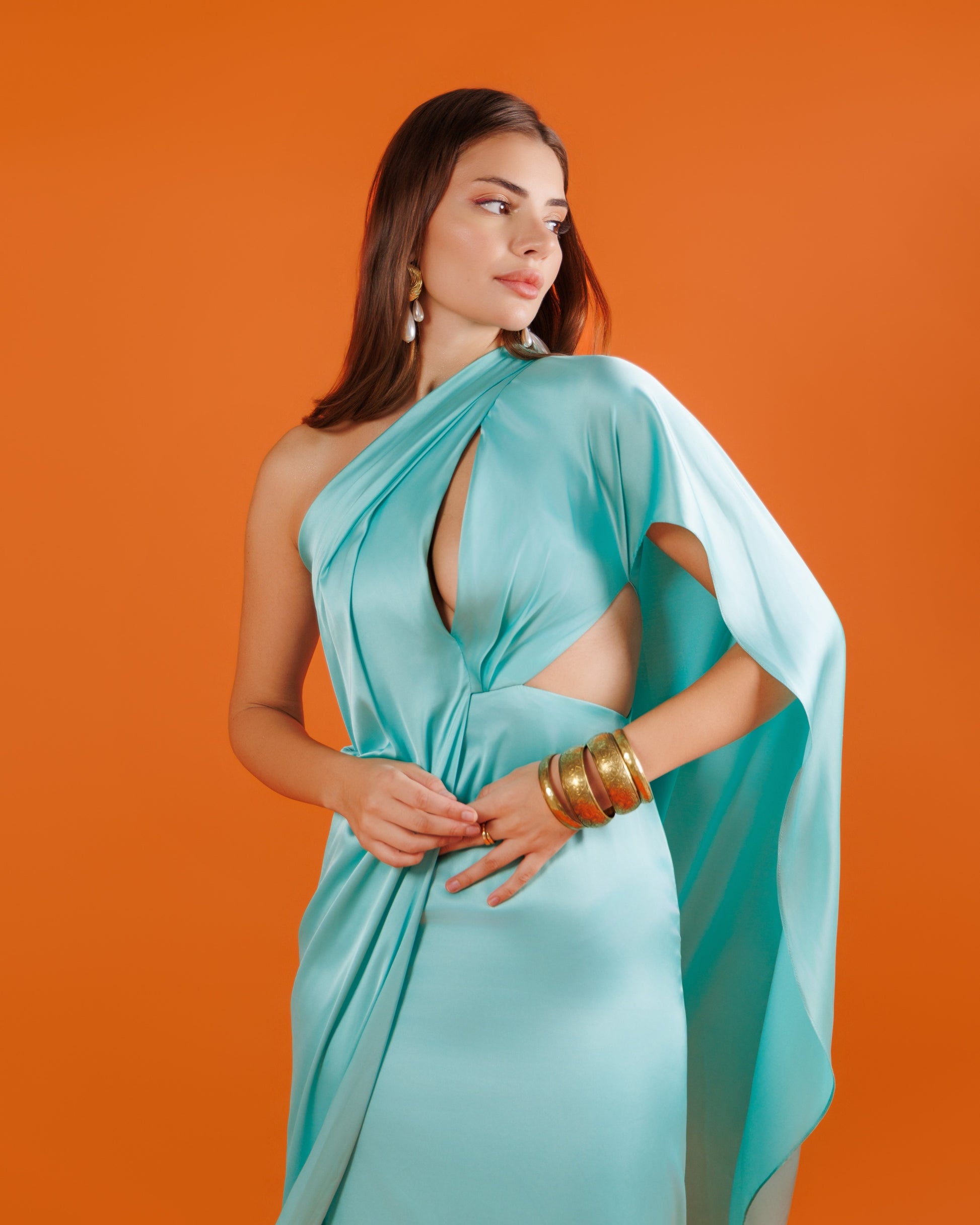 Tidecut Ocean Silk Gown